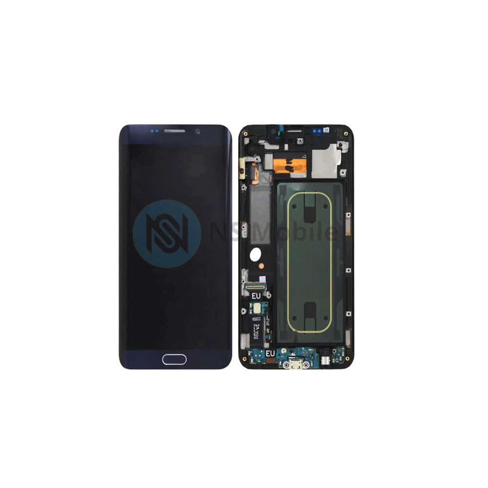 Ecran Complet Samsung S6 Edge+ ( SM-G928 ) avec chassis Noir Refurb