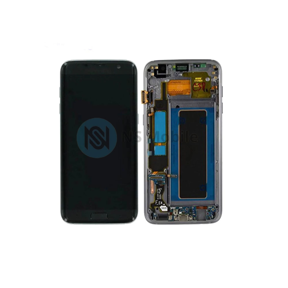 Ecran complet Samsung S7 Edge ( SM-G935 ) Oled Noir avec chassis