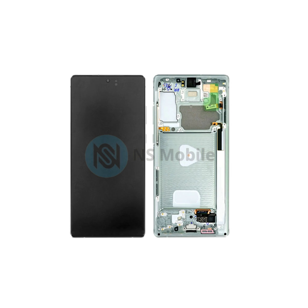 Ecran complet Samsung Note 20 (N980) Vert Service Pack