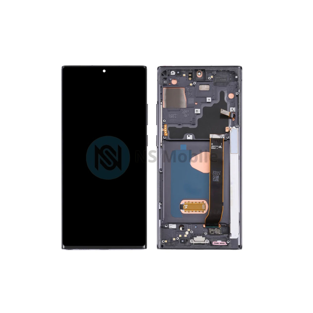 Ecran complet Samsung Note 20 Ultra 5G ( SM-N986 ) Refurb avec Chassis Noir