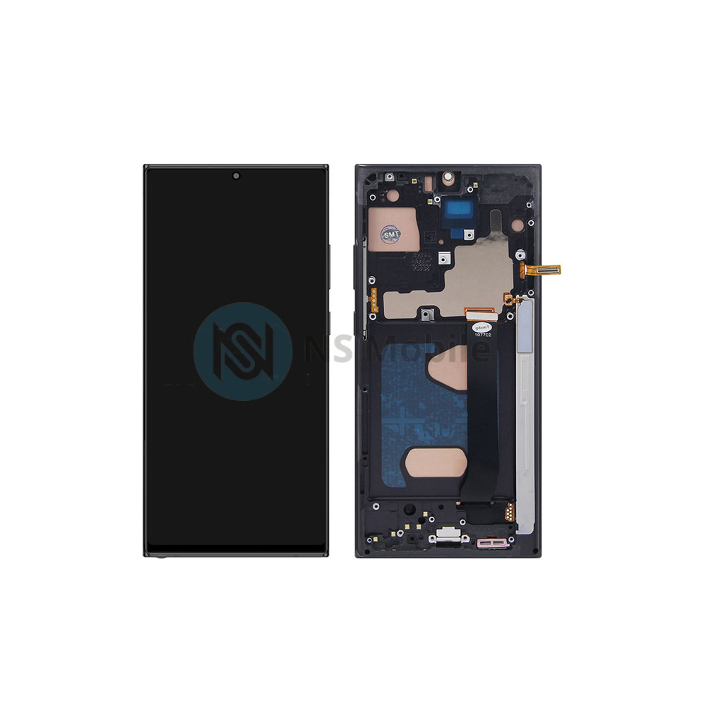 Ecran complet Samsung Note 20 Ultra 5G TFT ( SM-N986 ) Noir avec Chassis