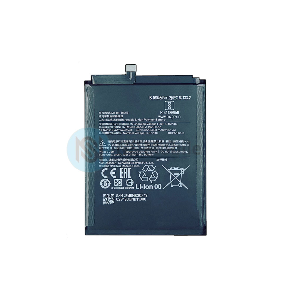 Batterie Xiaomi Redmi Note 10 Pro Max