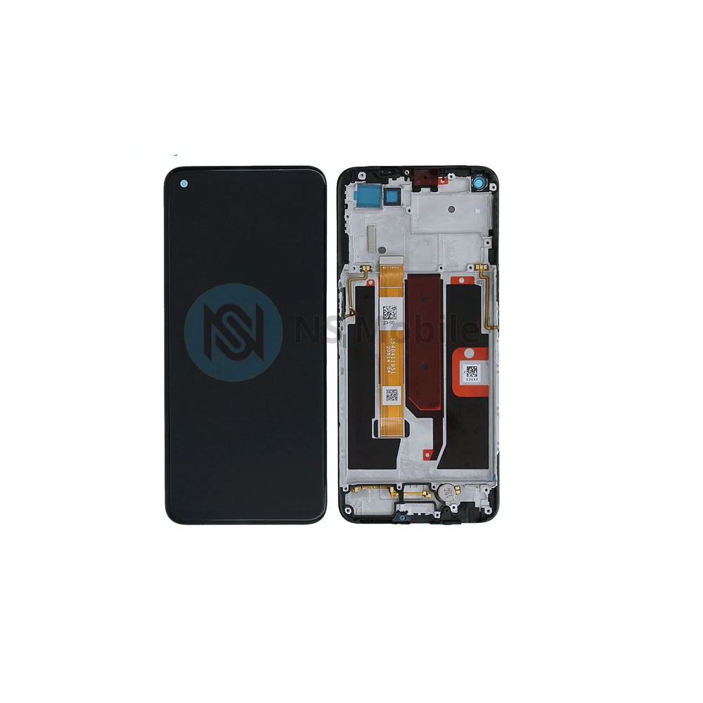 Ecran complet Oppo A74 5G avec chassis