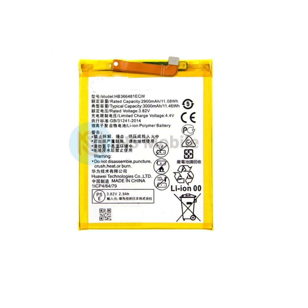 Batterie Huawei P8 Lite 2017/P9/P9 Lite/P10 Lite/P20 Lite/P Smart/Nova 3e/Y6 2018/Y7 2018/Honor 7A/8/8 Lite/8S/9 Lite/6C Pro