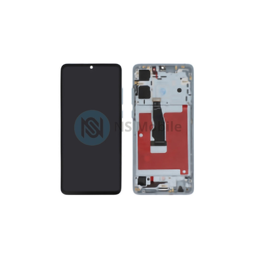 Ecran complet huawei P30 Oled avec chassis Rouge