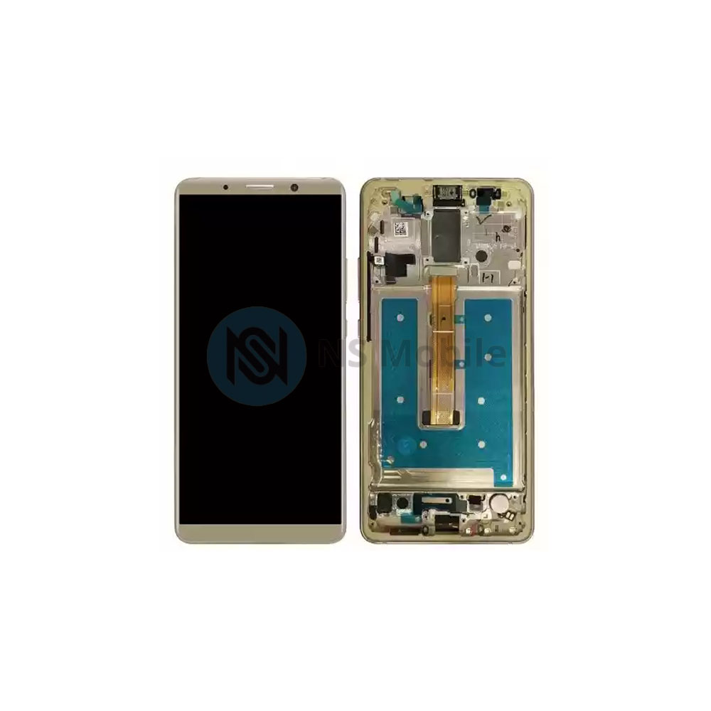 Ecran Complet Huawei Mate 10 Pro Oled Mosha Gold avec chassis
