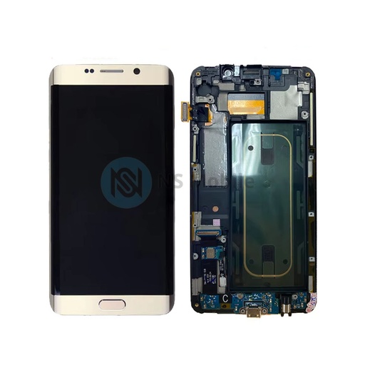 Ecran Complet Samsung S6 Edge+ ( SM-G928 ) Gold Refurb avec chassis
