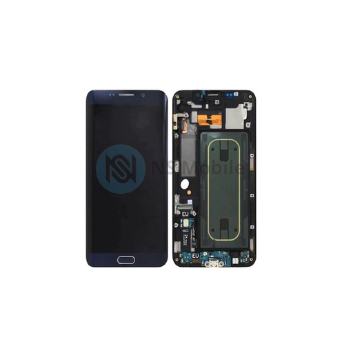 Ecran Complet Samsung S6 Edge+ ( SM-G928 ) avec chassis Noir Refurb