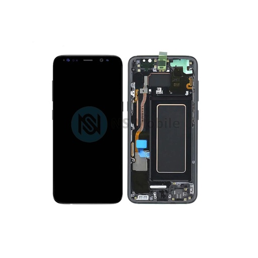 Ecran complet Samsung S8 ( SM-G950 ) Oled avec chassis Noir