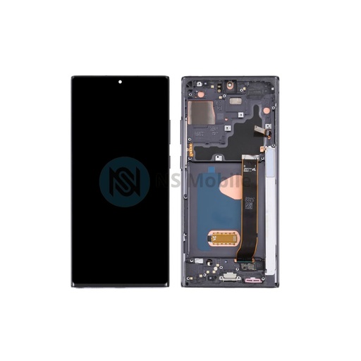 Ecran complet Samsung Note 20 Ultra 5G ( SM-N986 ) Refurb avec Chassis Noir