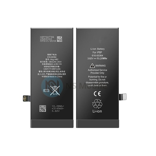 Batterie iPhone 8 Plus Qualité Premium